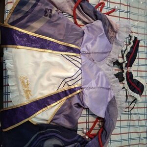 Sold! -Purple and White Kids Costume